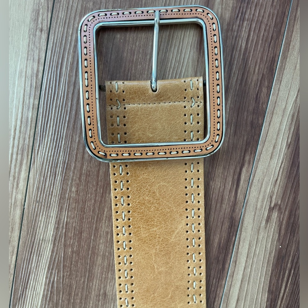 Tan Leather Belt